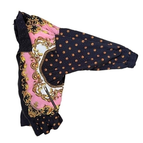 Vintage Baroque Batwing Lined Windbreaker / Light Jacket - Medium - Picture 8 of 12